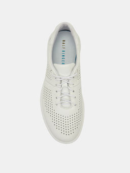 Полуботинки Ralf Ringer Sharm летние из кожи белые  фото 5