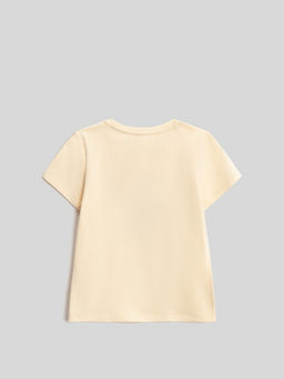 ACOOLA / Футболка детская для девочек Selena крем  фото 2