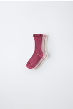 THREE-PACK OF LONG TERRY SOCKS - Zara фото 5