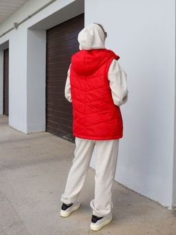 Женская Жилетка Г250 красный от Спортсоло