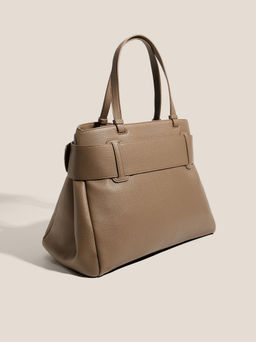 Женский тоут ARMANI EXCHANGE SUSY SOFT Артикул 4363338, серо-коричневый  фото 3