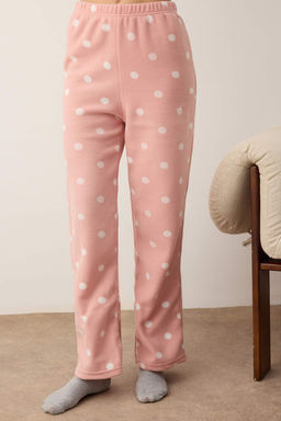 Teen Gul Kurusu Puantiyeli Polar Orme Pijama Tak?m? THMAW26PT00157 - Trendyolmilla фото 3