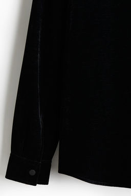 Sobrecamisa de terciopelo Regular Fit - H&m фото 8