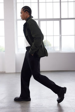 TRENDYOL MAN Limited Edition Siyah Straight Fit Cep Detayl? Pantolon TMNAW25PL00018 - Trendyolmilla фото 3