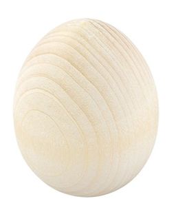 Заготовка для декорирования Mr. Carving DE-005 яйцо дерево d 4.6 см 4.6 х 4.6 х 6.2 см  фото 3