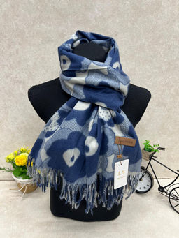 Мягкий палантин из кашемира мультицвет