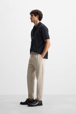 EASY CARE JOGGER WAIST TROUSERS - Zara фото 4