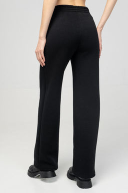 Стильные утепленные брюки палаццо Футер 3-х нитка начес - Solo mio фото 30