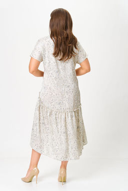 Платье Svetlana Style 2217 молочный+принт