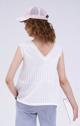 SD-006 джемпер женский белый - Mozart фото 3