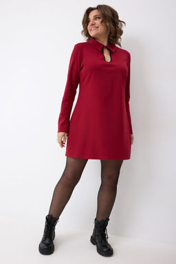 Платье BegiModa 1062 бордо  фото 5