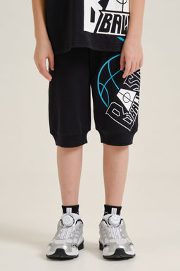 Брюки трикотажные 3/4 Черный Basketball Knit 3/4 Pants