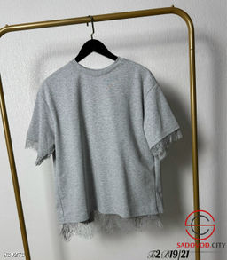 Футболка трикотажная с гипюром - Bruno фото 4