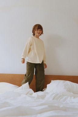 TOPSTITCHED T-SHIRT - Zara фото 2