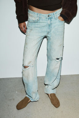 SUEDE HIGH VAMP LOAFERS