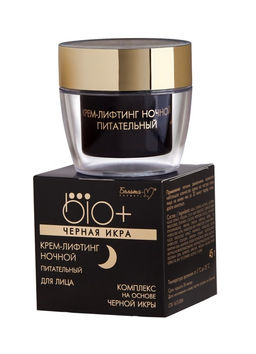 Белита-М BIO+Черная икра Крем-лифтинг ночной 45г
