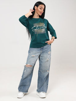 IV-CAPRIZ Хоста - футболка изумрудный