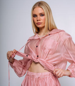Костюм #КТ8890 (1), пудровый - Dommod фото 5