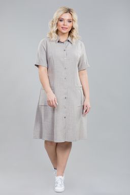 Платье 1004 песочный - Novita фото 2