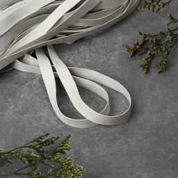 Резинка латексная гладкая, 10 мм, 50 м, белая