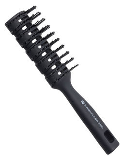 Kristaller Расческа для волос продувная C13, нейлоновые штифты, черный  фото 5