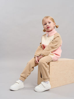 Костюм флисовый Колор блок Орхидея 0+ - Bungly фото 11