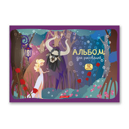 Светоч 12АЛСК4_1_3_9 Альбом для рисования 100 г/м2 A4 29 х 20.5 см на скобе 12 л. 10 шт. 000644 Весёлые картинки  фото 36
