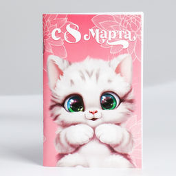 Блокнот А6, 32 л С 8 Марта. Животные Набор из 4 шт. в пакете