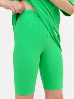 950Д Костюм с велосипедками "Зеленый"