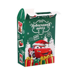 Цена за 2 шт. Коробка складная Новогодняя почта, 20 ? 33 ? 10 см
