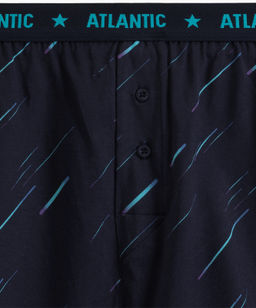 ATLANTIC 2MBX-085 Трусы боксеры Light - набор 2 шт. темно-синий фото 4