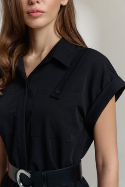 Платье 0812 черный - Diliafashion фото 2