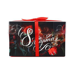 Цена за 5 шт. Коробка для капкейка 8 марта, 16?8?10 см