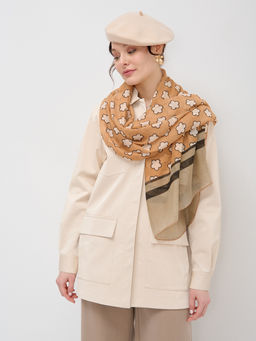 Палантин ХЛОПОК ВИСКОЗА - Tantino фото 6