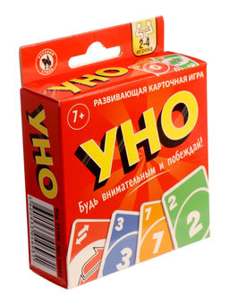 Настольная игра "Уно классическое", европодвес, 52 карточки 04693