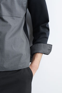 CHAQUETA HARRINGTON CON PANELES EN CONTRASTE - H&m фото 7