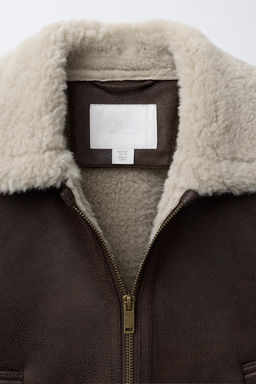 DOUBLE-FACED JACKET - Zara фото 7