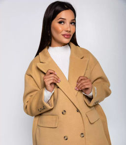 Пальто #КТ9918 (1), карамель