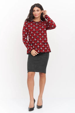 ЗЛАТА Жакет М 3171/красный