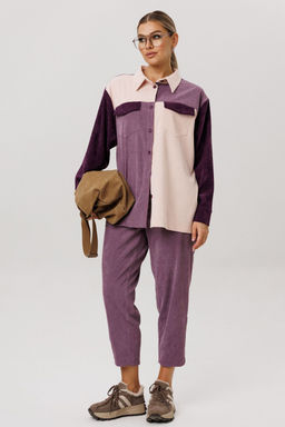 Рубашка ANELLI 1748 цветение сирени