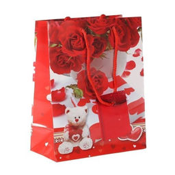 Цена за 12 шт. Пакет подарочный 12x15х6 / 110-15 /уп 12/2400/ микс - Галеонтрейд фото 3