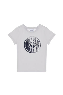 Erkek _ocuk A__k Gri Basic Ti__rt Sepette S_rpriz _ndirim - U.s. polo assn фото 2