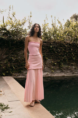 COMBINED KNIT SKIRT - Zara фото 3