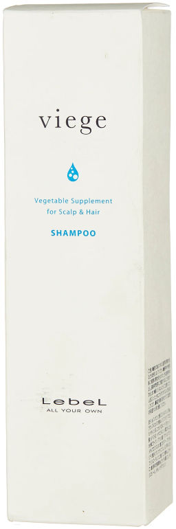 Шампунь восстанавливающий для волос и кожи головы viege Shampoo, 240 мл мл. - Lebel фото 2