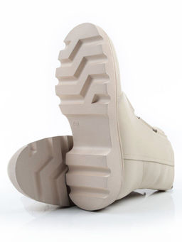 04-M2-706 BEIGE Ботинки зимние женские (натуральная кожа, натуральный мех)