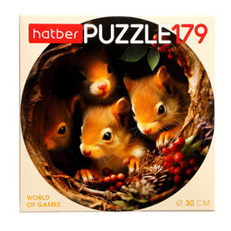 Пазл «Лесные малыши», 179 элементов