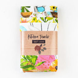 Набор полотенец кухонный Доляна Пасхальные забавы 35х60см-4шт, 100% хлопок  фото 9