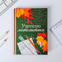 Ежедневник Учителю математики, твёрдая обложка, А6, 80 листов