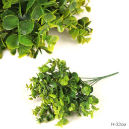 Цветок искусственный Эвкалипт 33см 25 веток / FD154 -1 /уп 2/540/