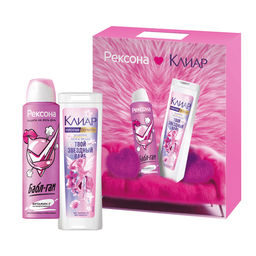 РЕКСОНА+КЛИАР набор TEENS (део-спрей 150мл+шампунь 200мл) 2025